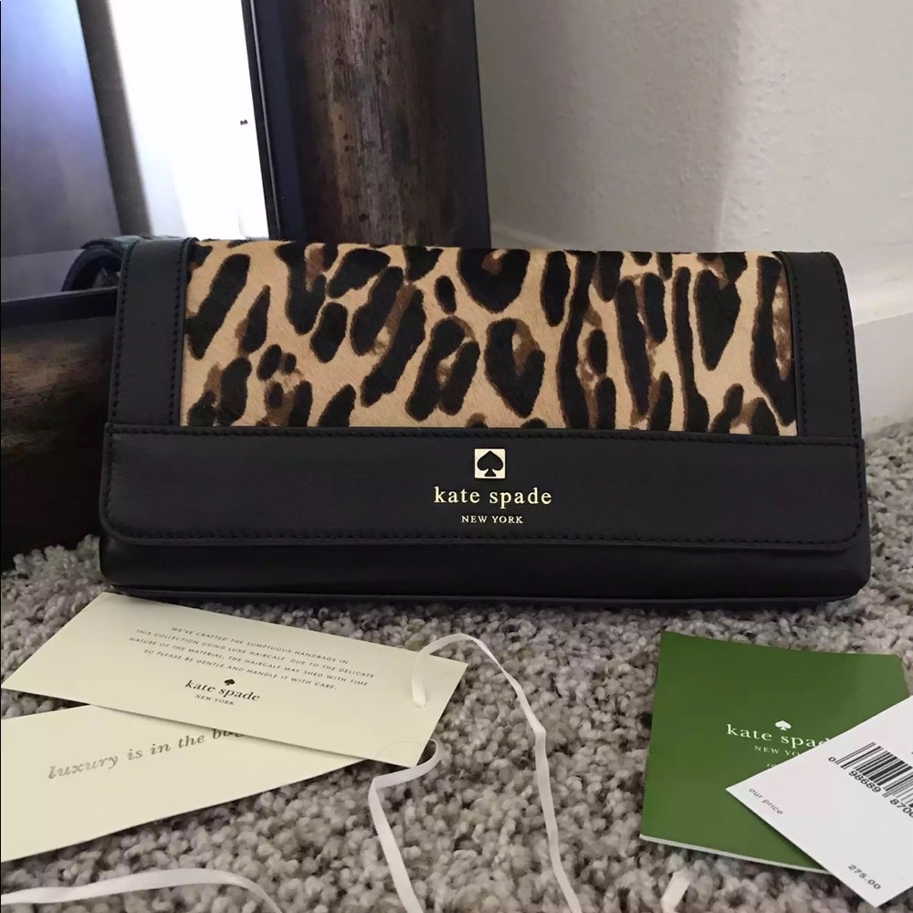 Kate Spade Hair Calf Clutch